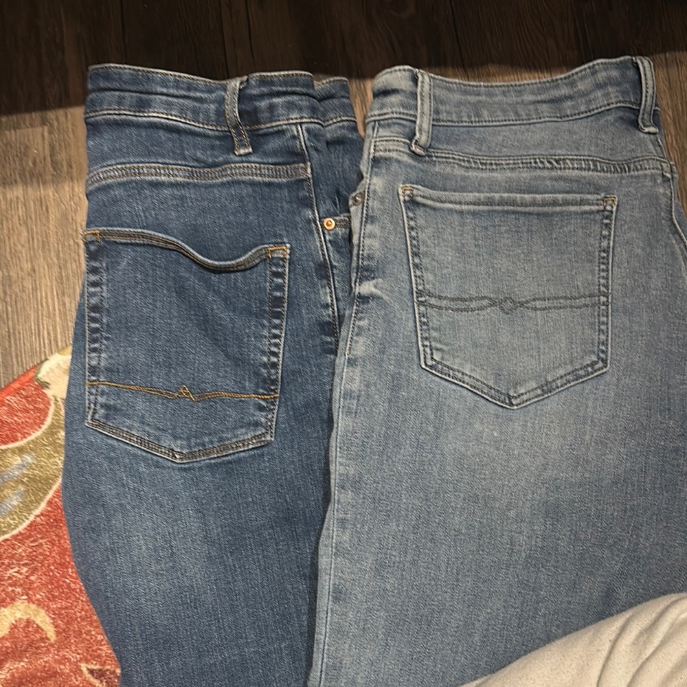 Lucky Brand Blue Straight Leg Jeans
